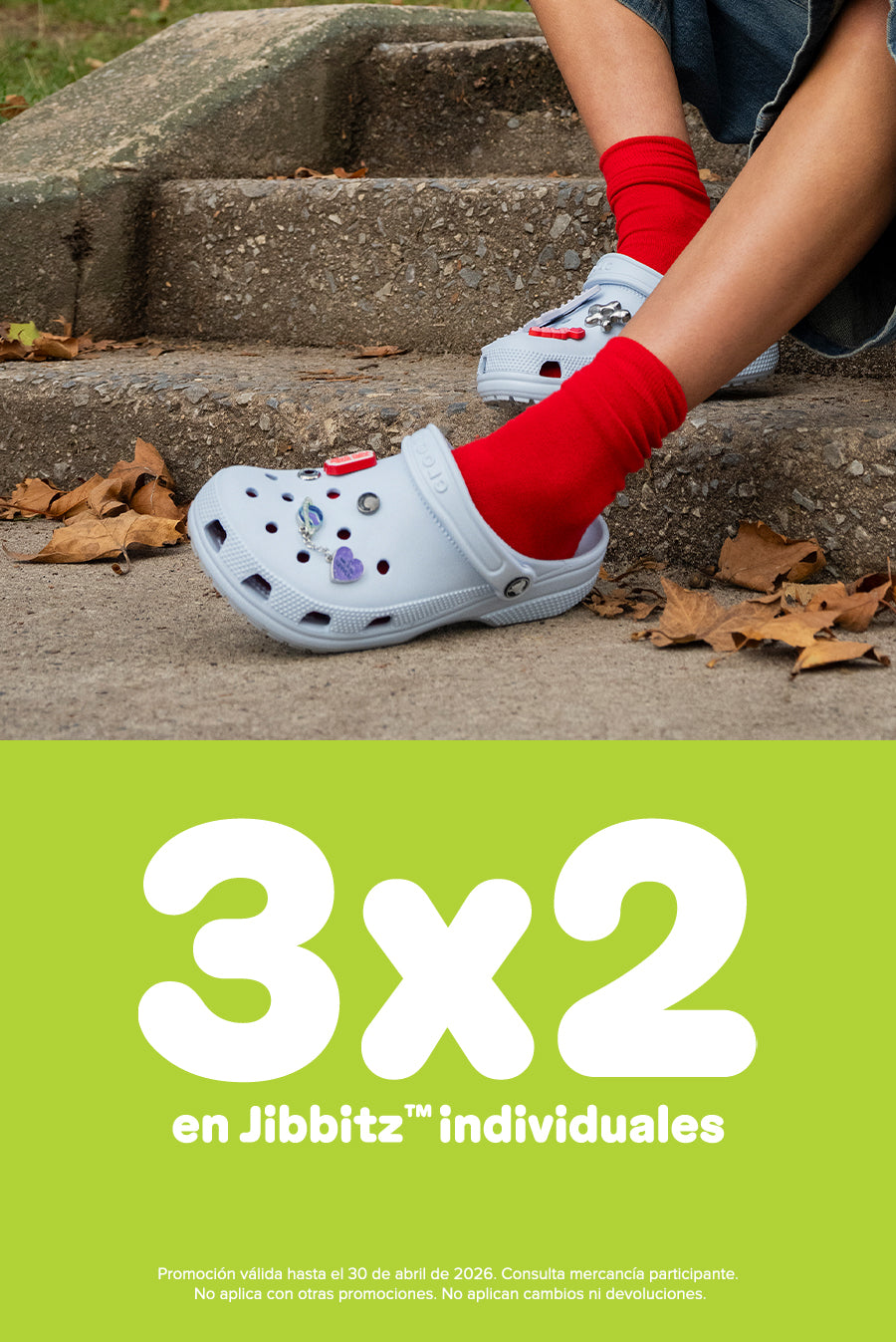 Jibbitz 2x1 promo unidad