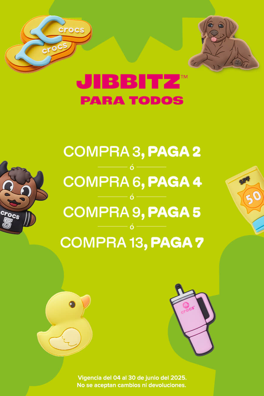 Jibbitz por unidad
