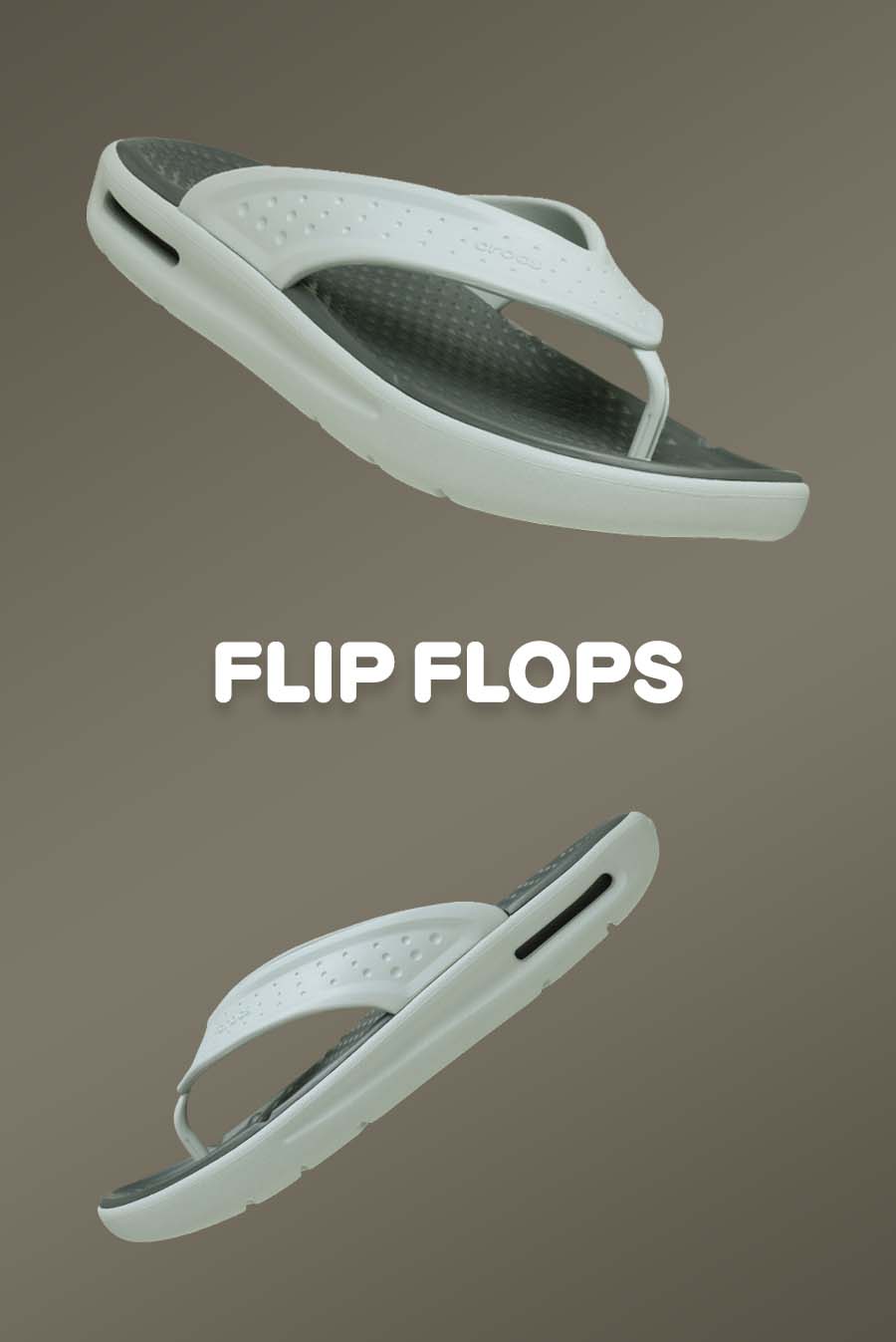 Flip flops Crocs para hombre: sandalias ligeras, cómodas y resistentes